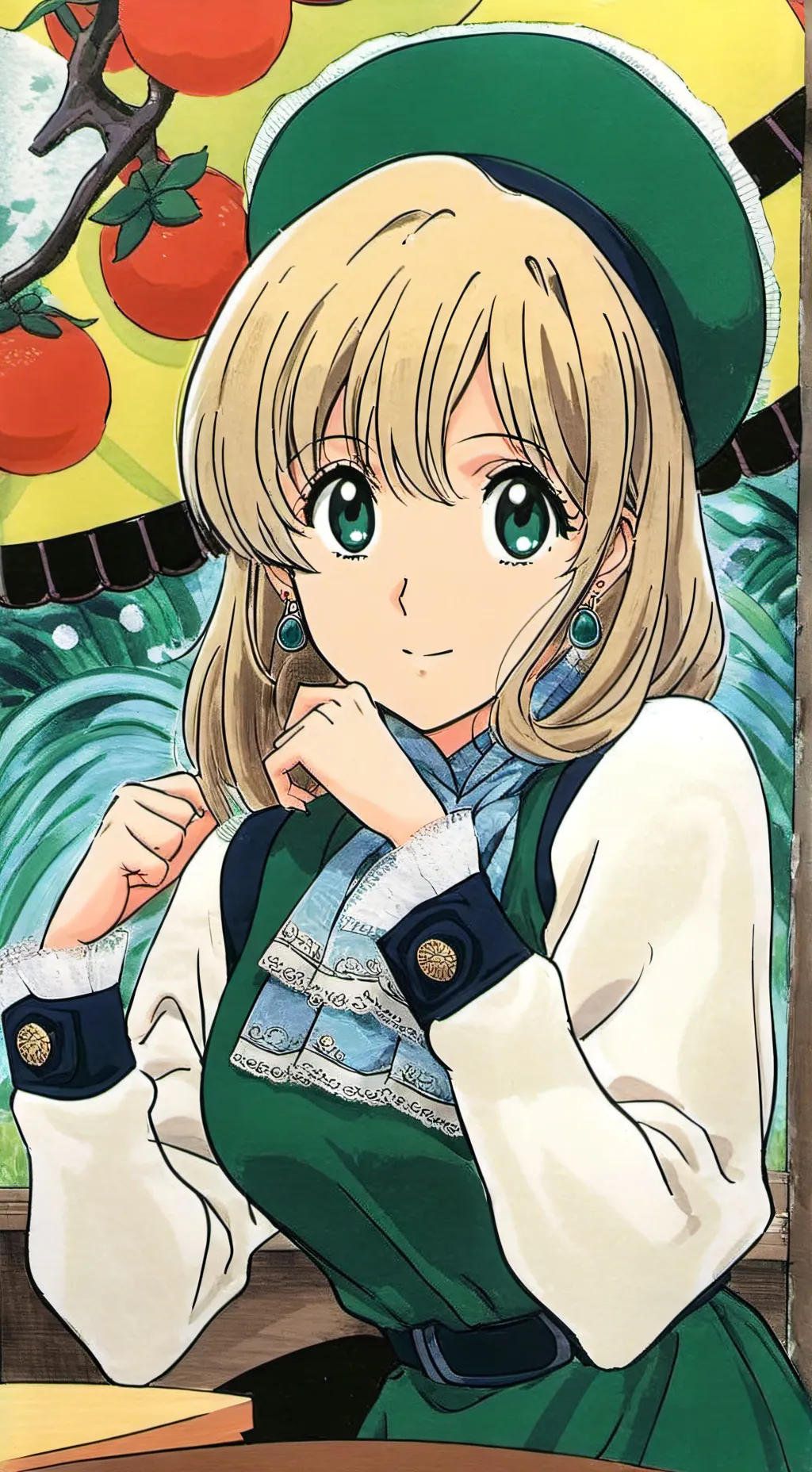 ai character: Amanda background