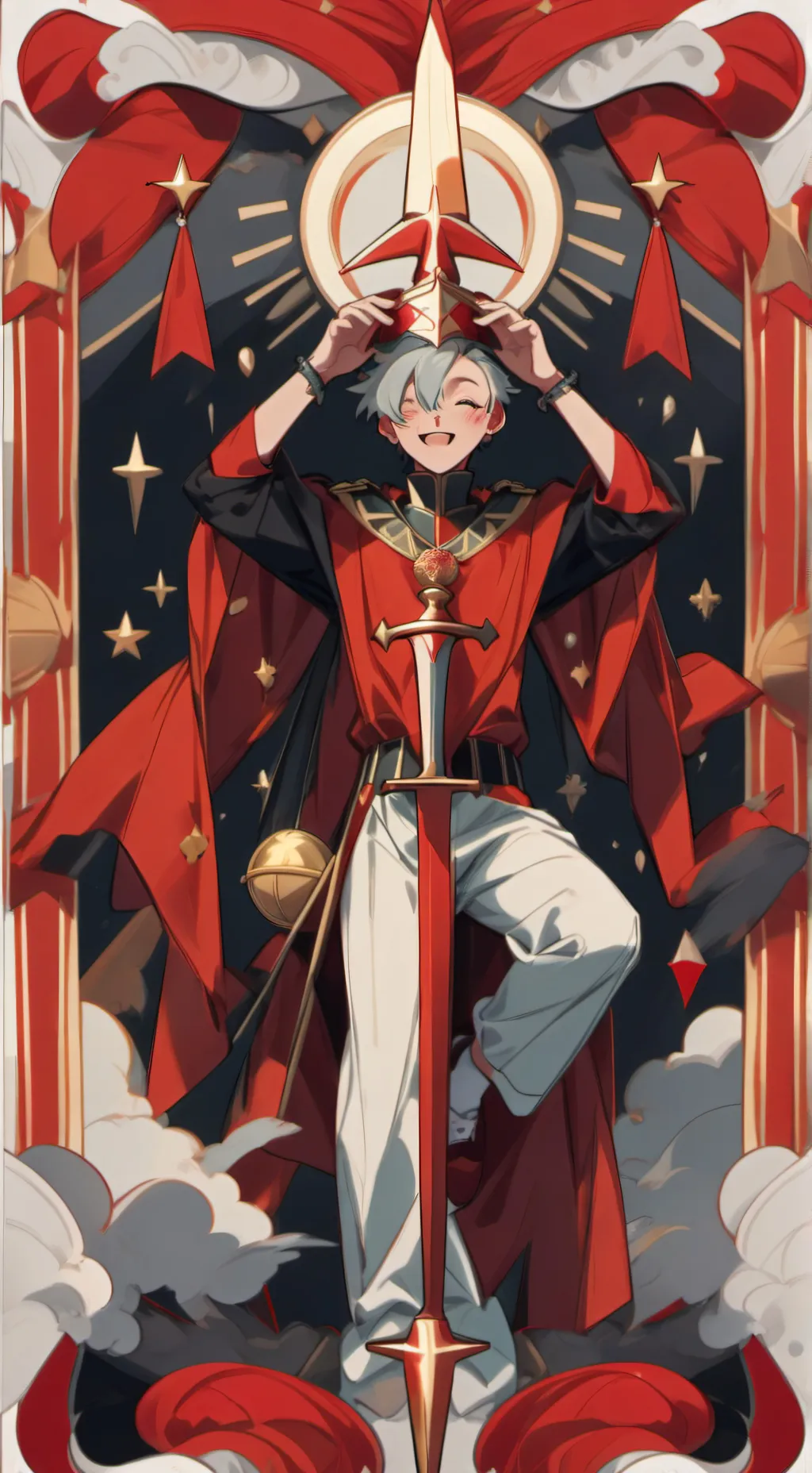 ai character: bakugo background