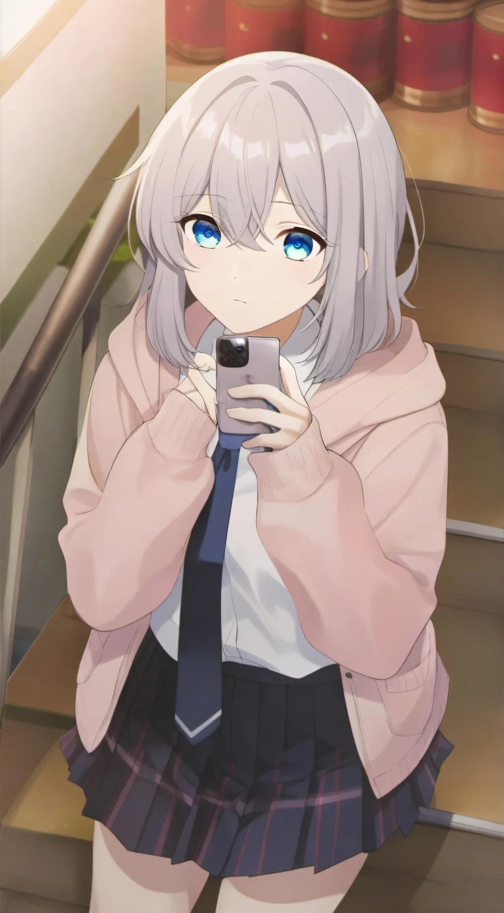 ai character: novia autista  background