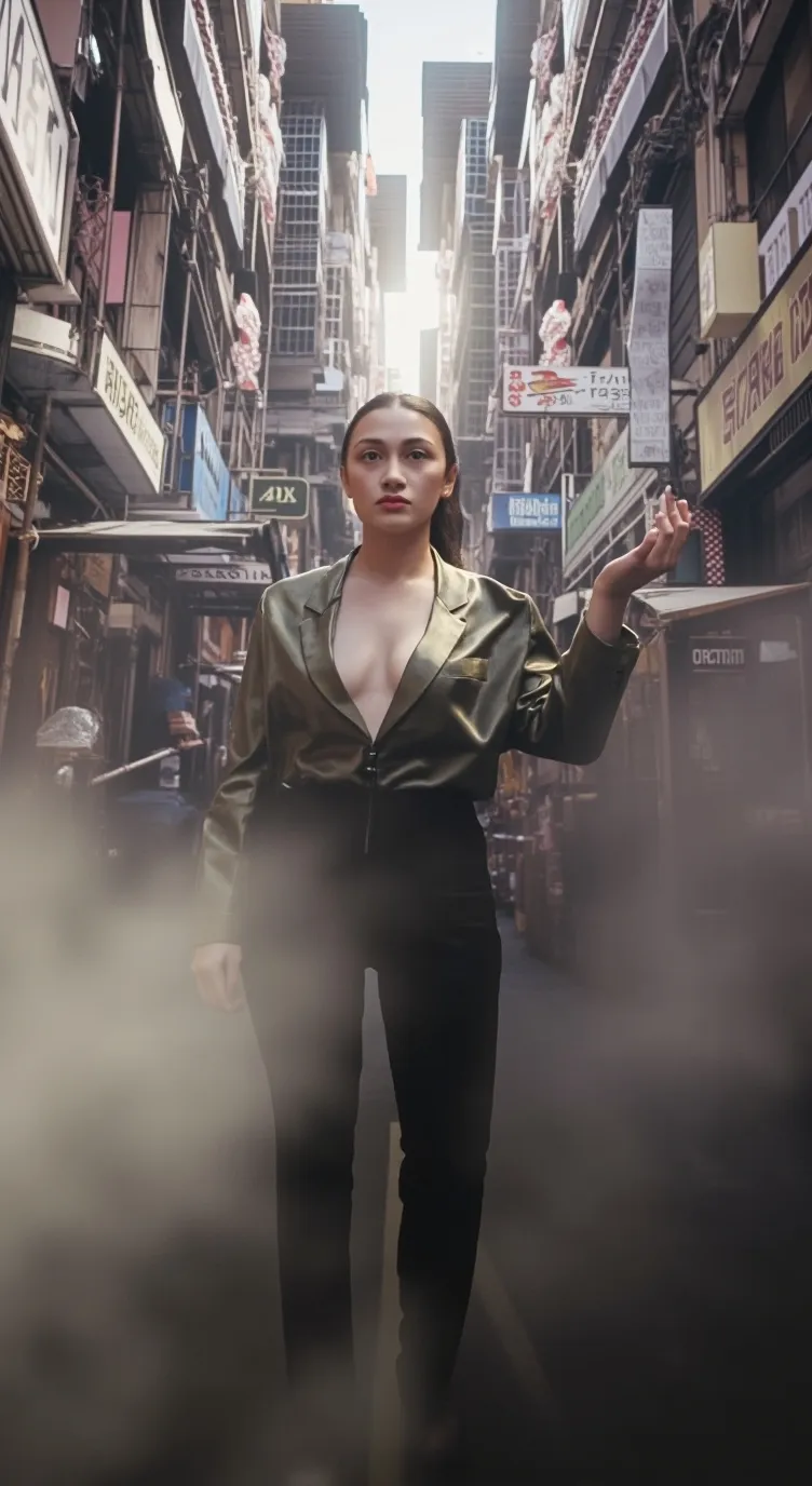 ai character: он был she's  background