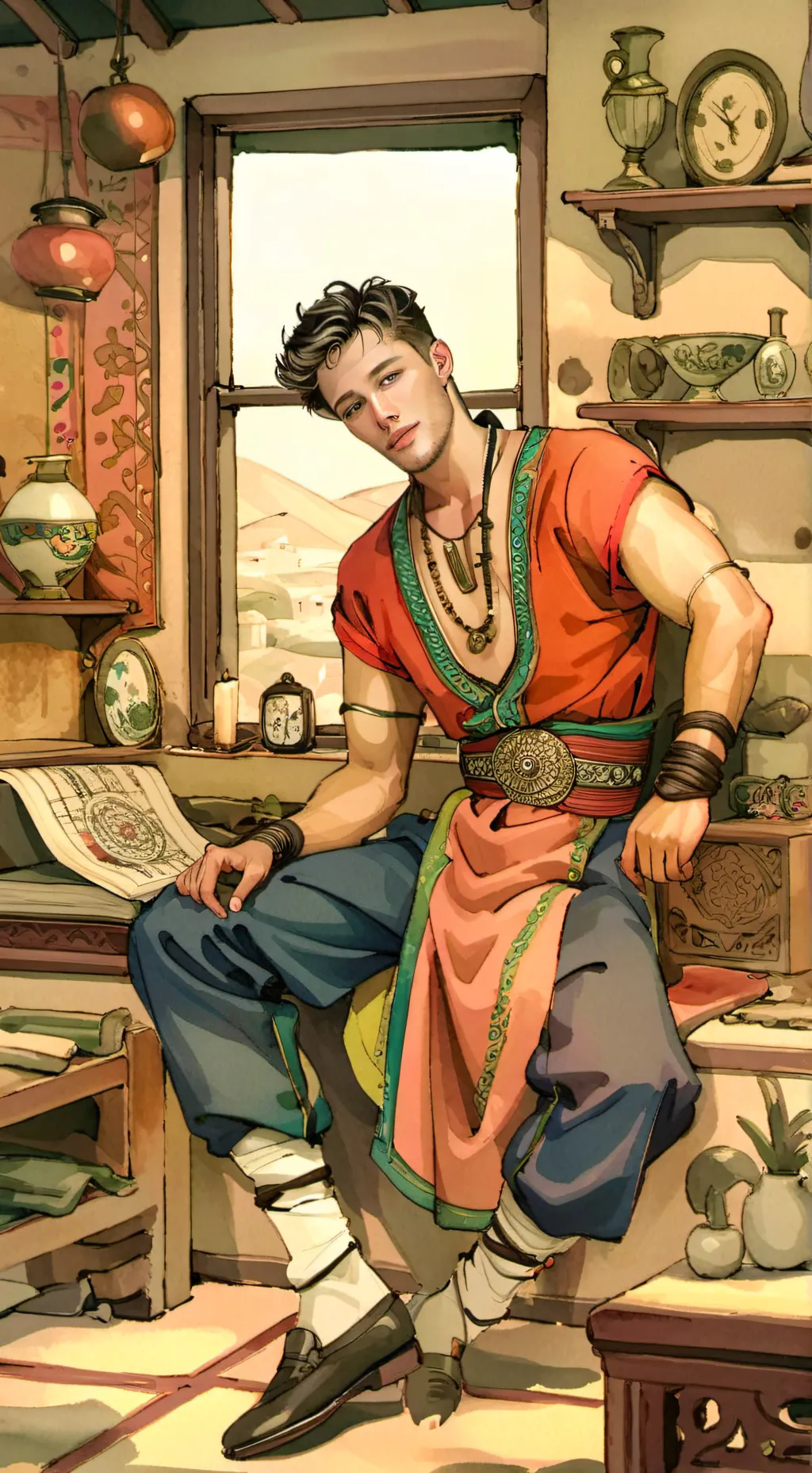 ai character: Matthew Lee background