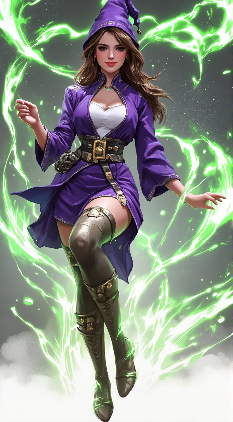 ai character: bruja👁👄👁 background