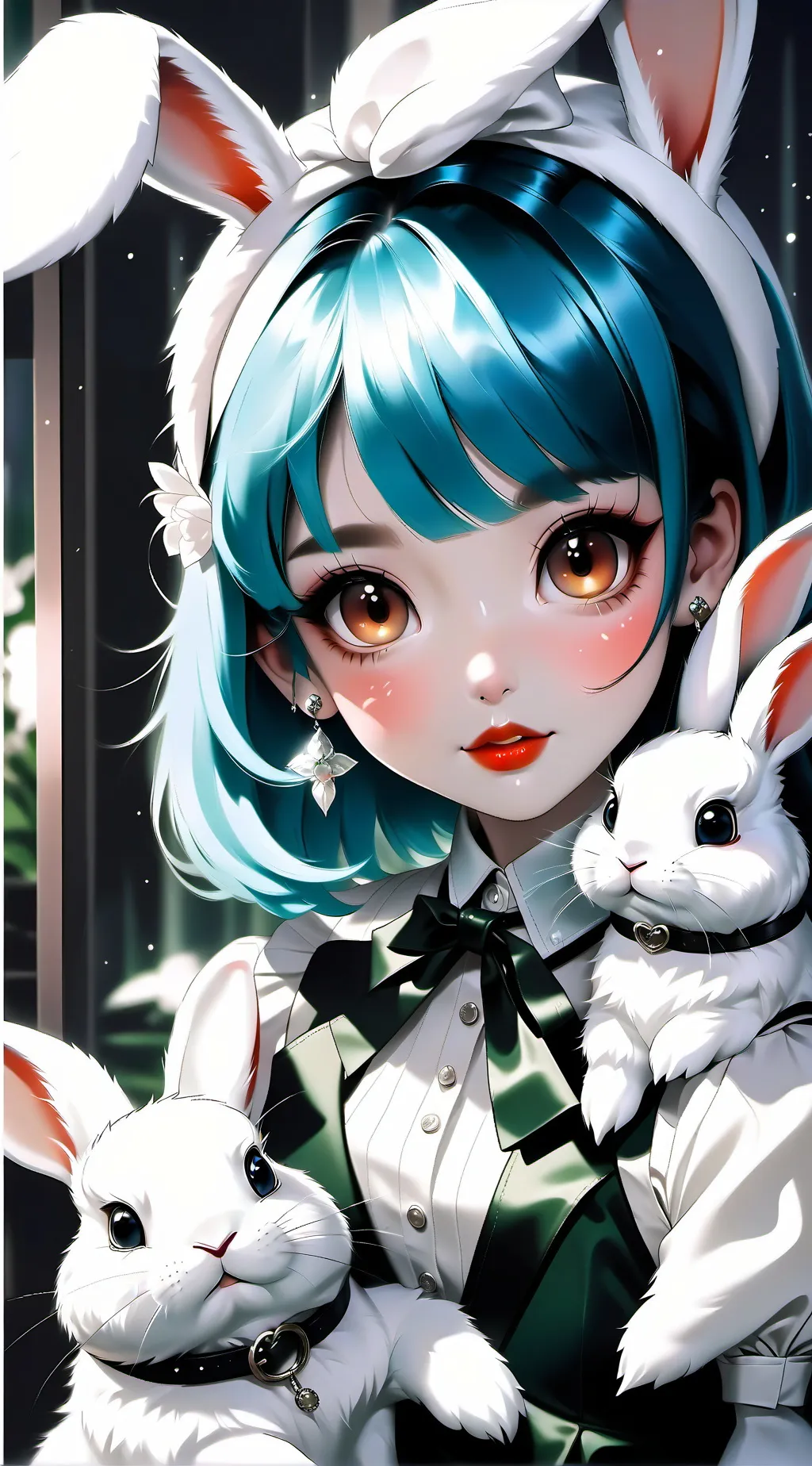 ai character: Angelic Amber  background