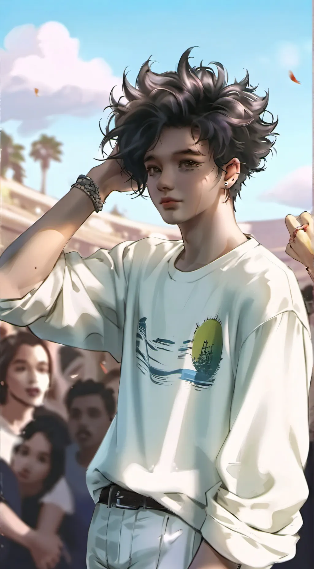 ai character: kyle background