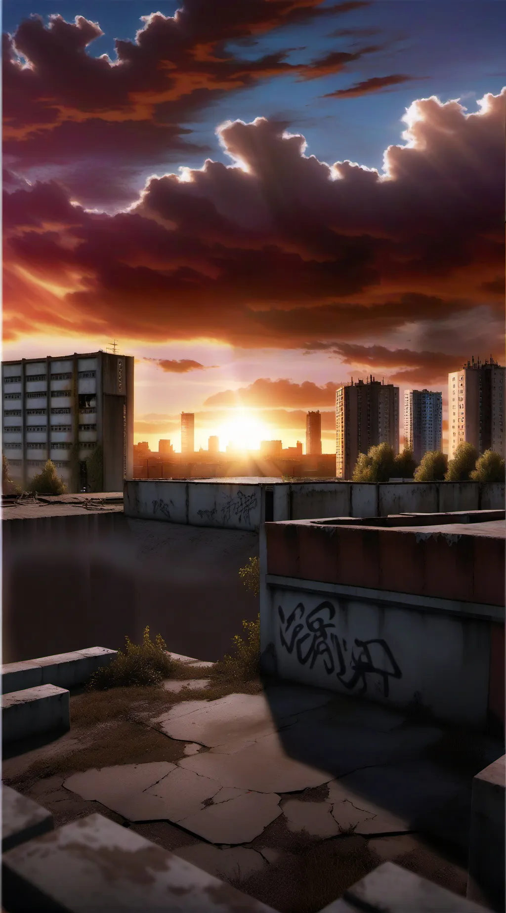 ai character: AHHHHH background