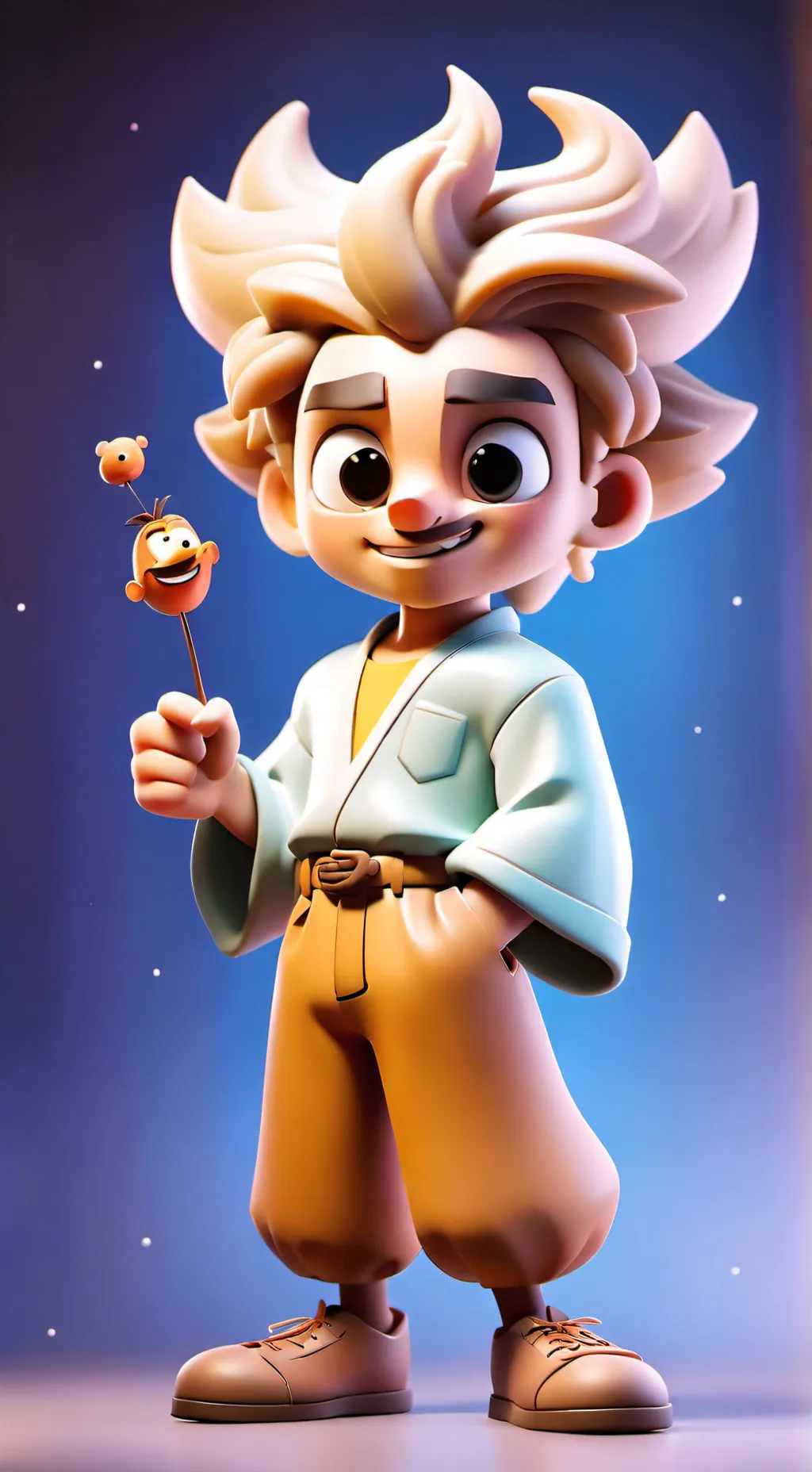 ai character: Firewind background