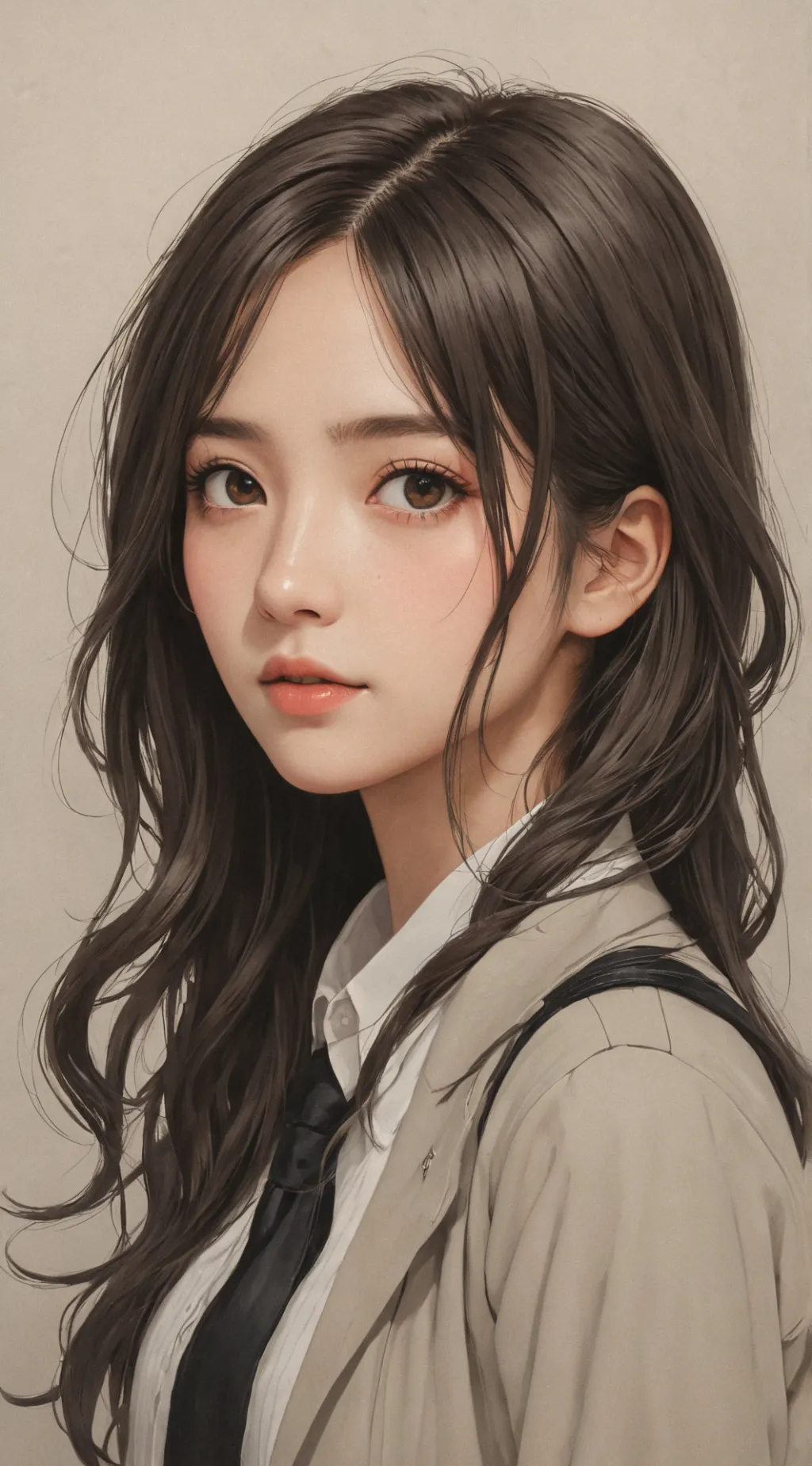 ai character: les bahasa Inggris background