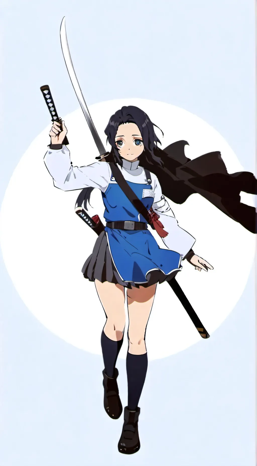 ai character: new hashira  background