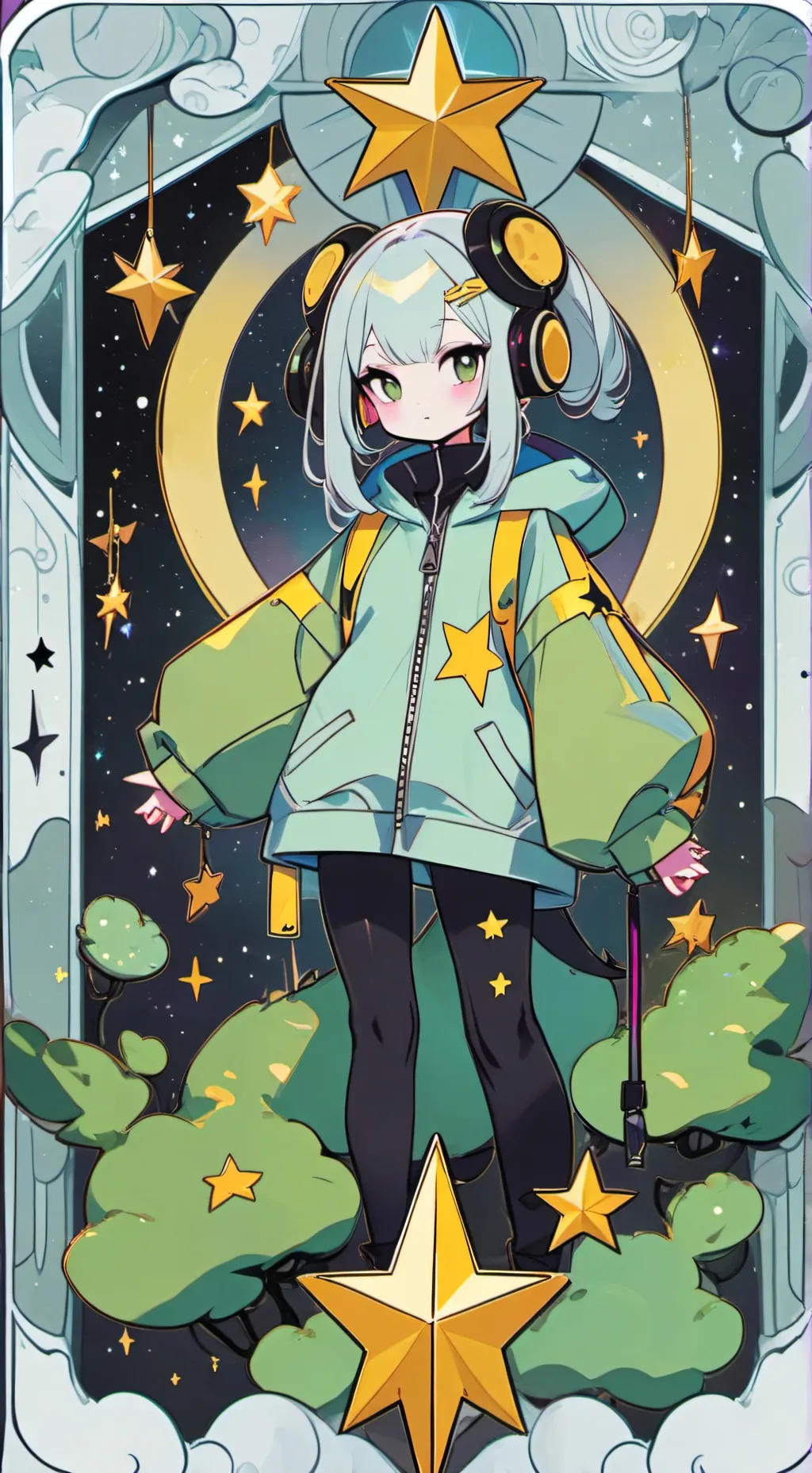 ai character: Cora the Crescent background