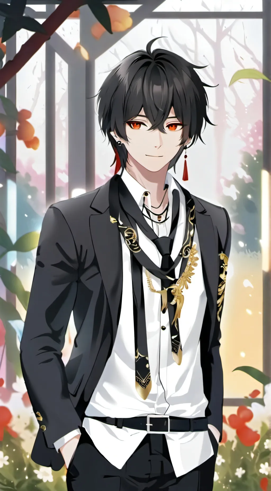 ai character: Zach background