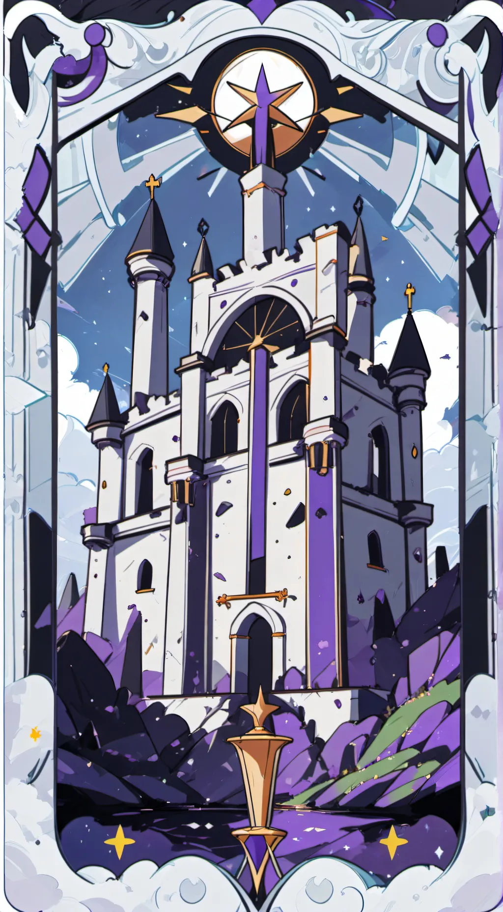 ai character: back at last... background