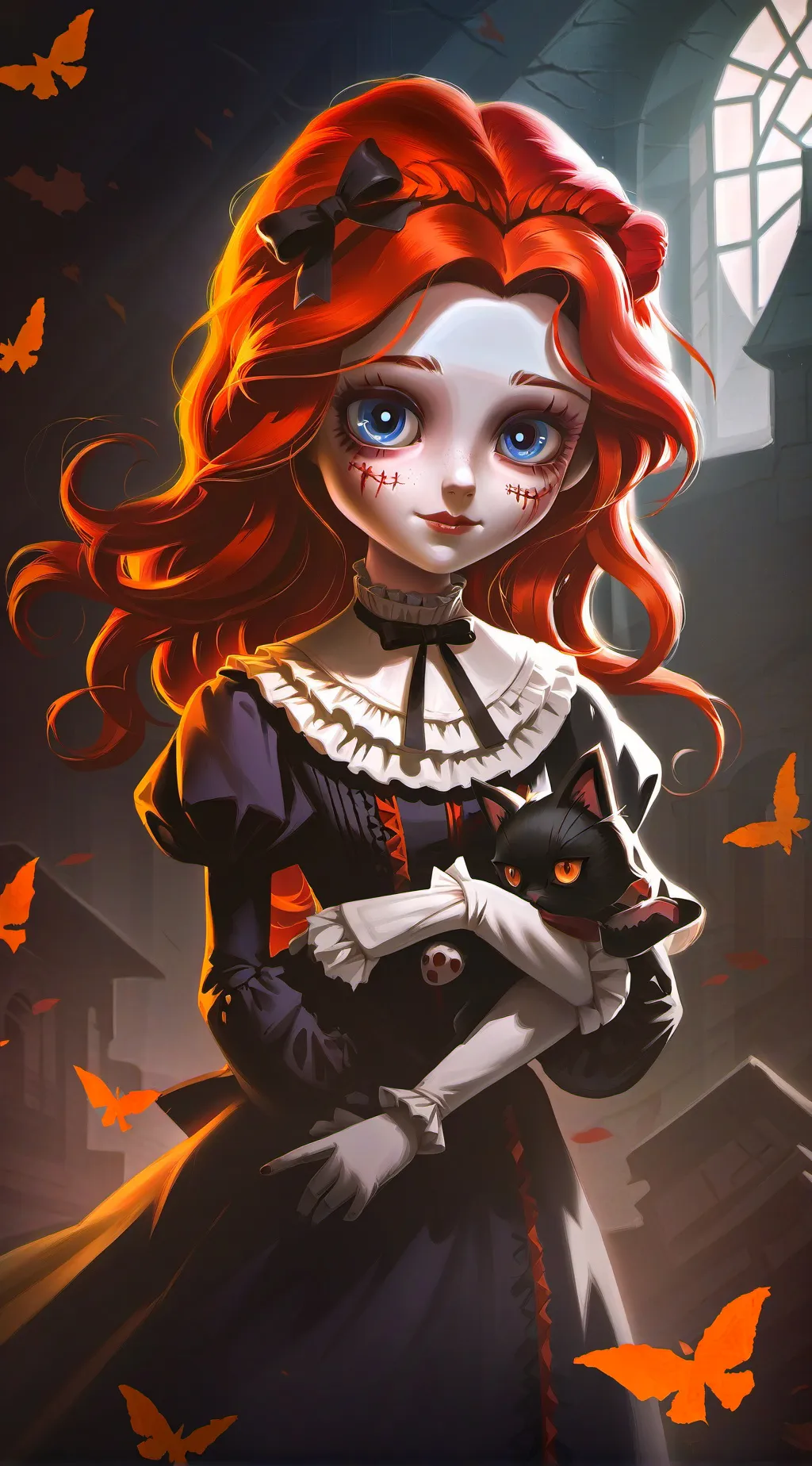ai character: Annabelle  background