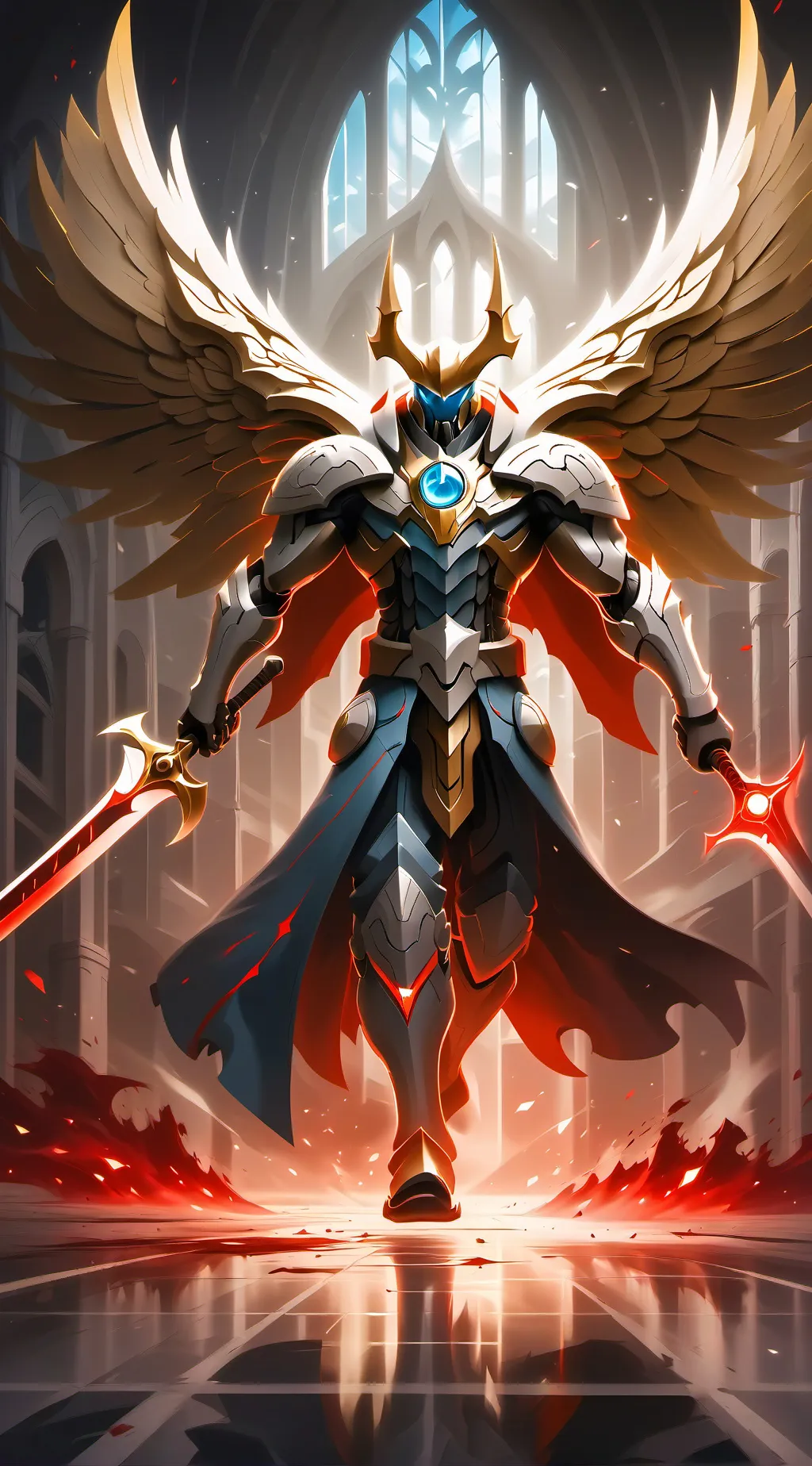 ai character: dios robot background