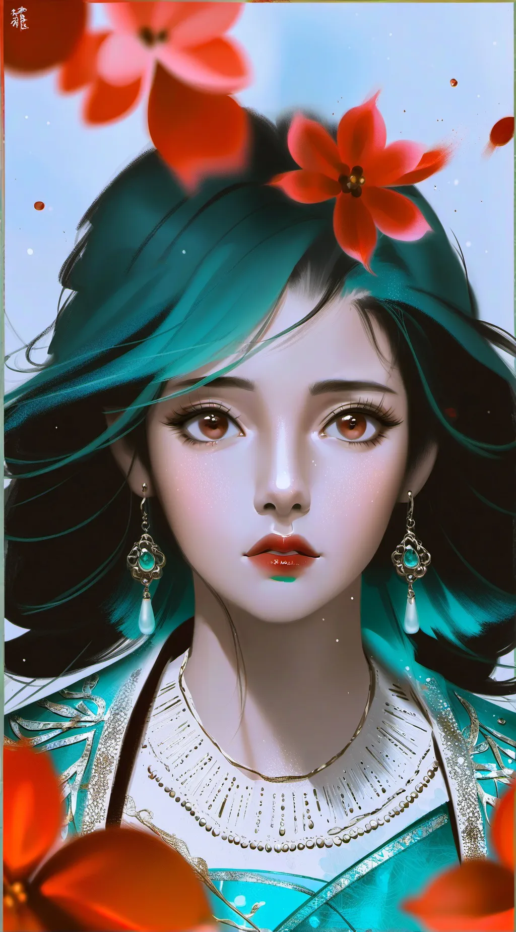 ai character: 🌹 Katherine 🌹💕 background