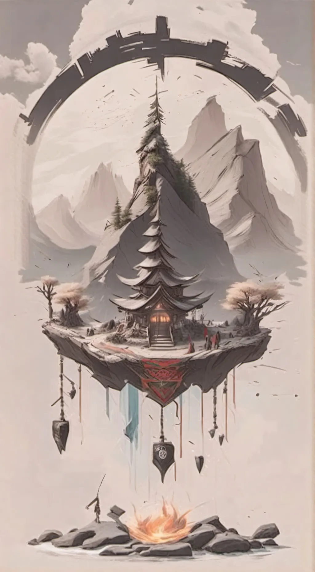 ai character: Inside out background