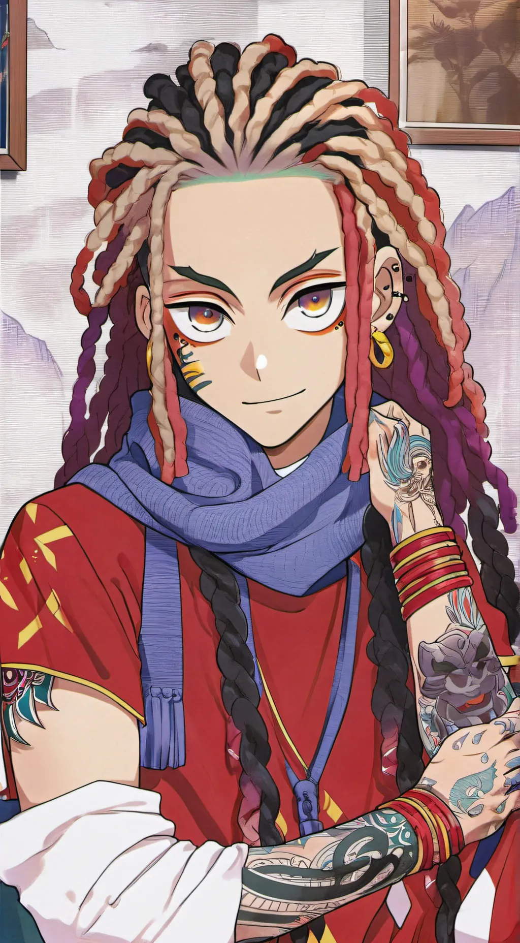 ai character: jay  background