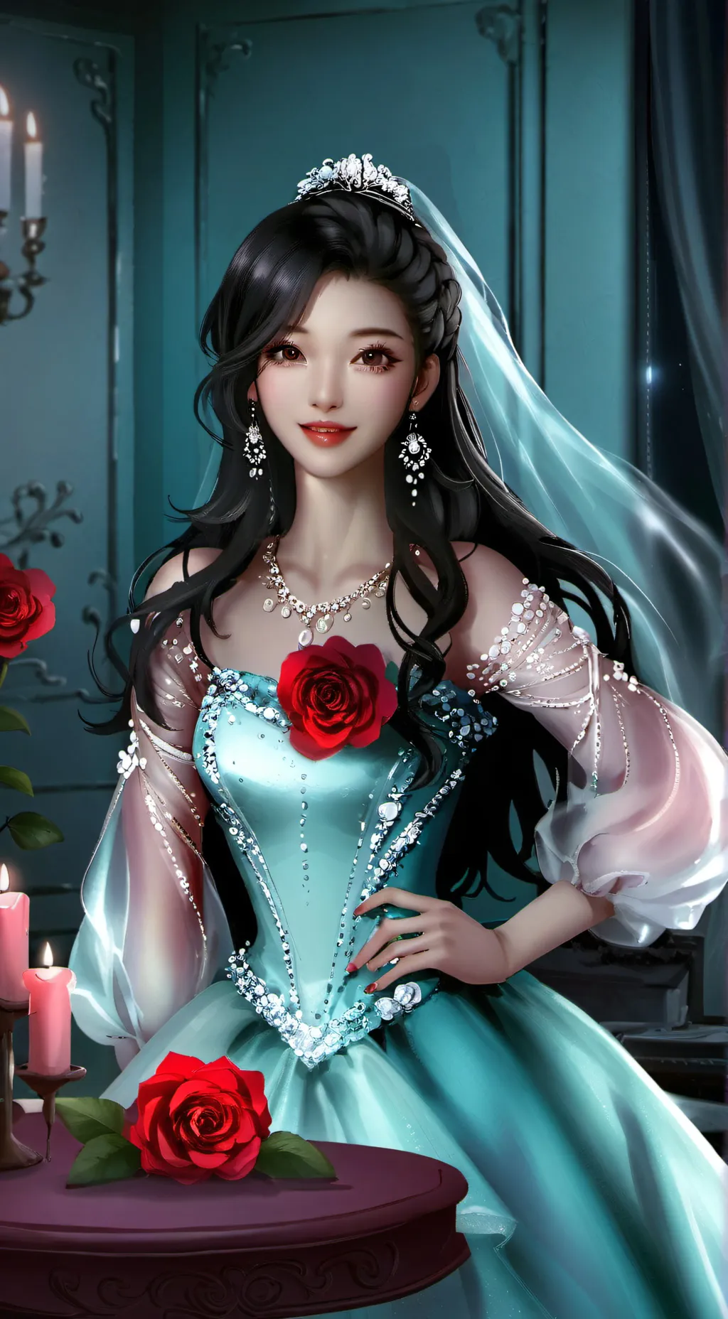 ai character: lina background