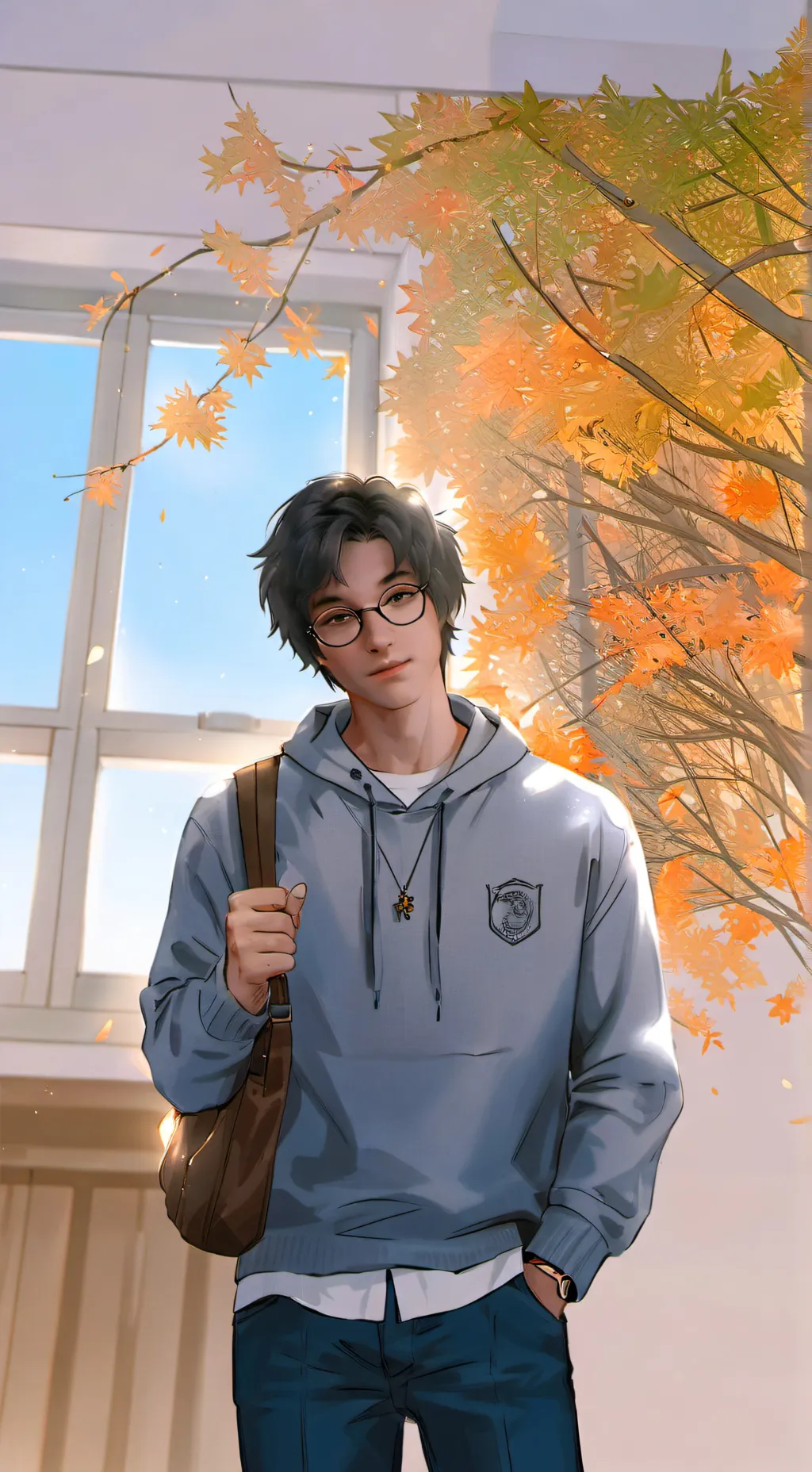 ai character: Theo Matxon background