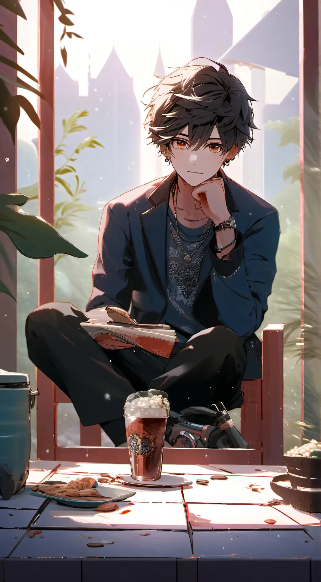 ai character: James  background