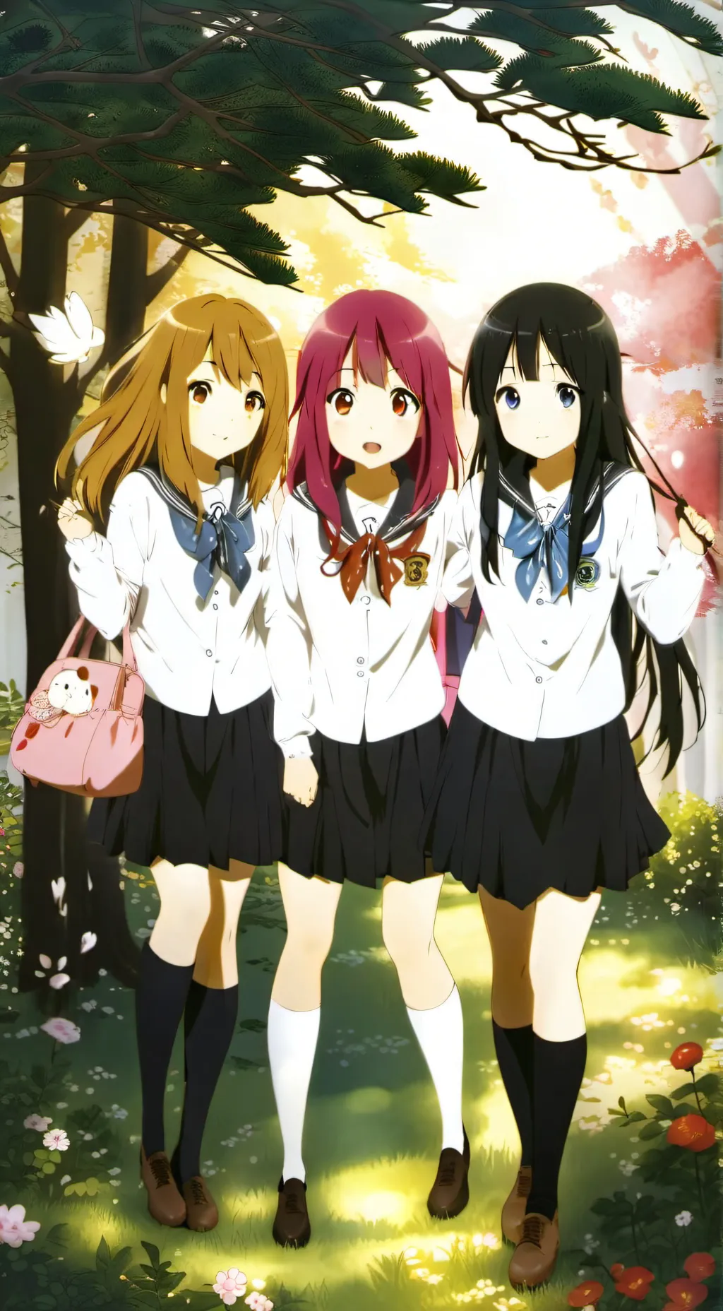 ai character: Class girls 5.0 background