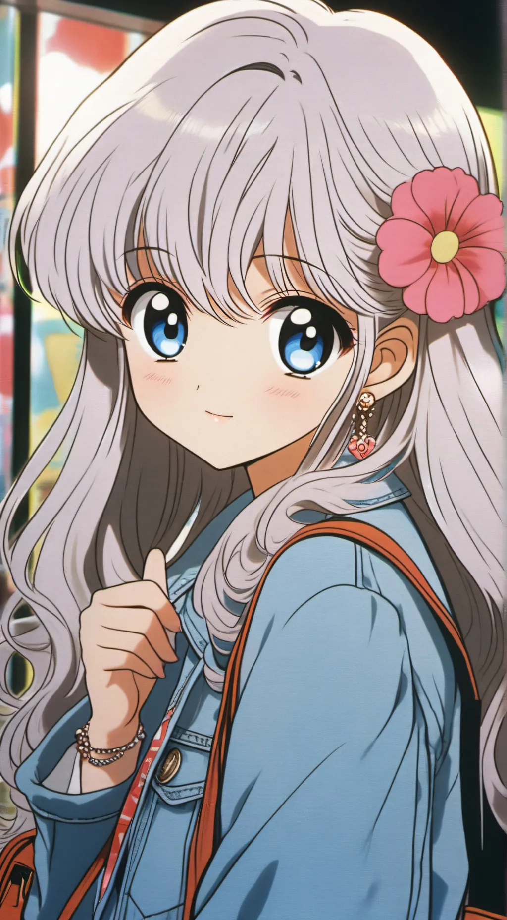 ai character: Hannaé.😌 background