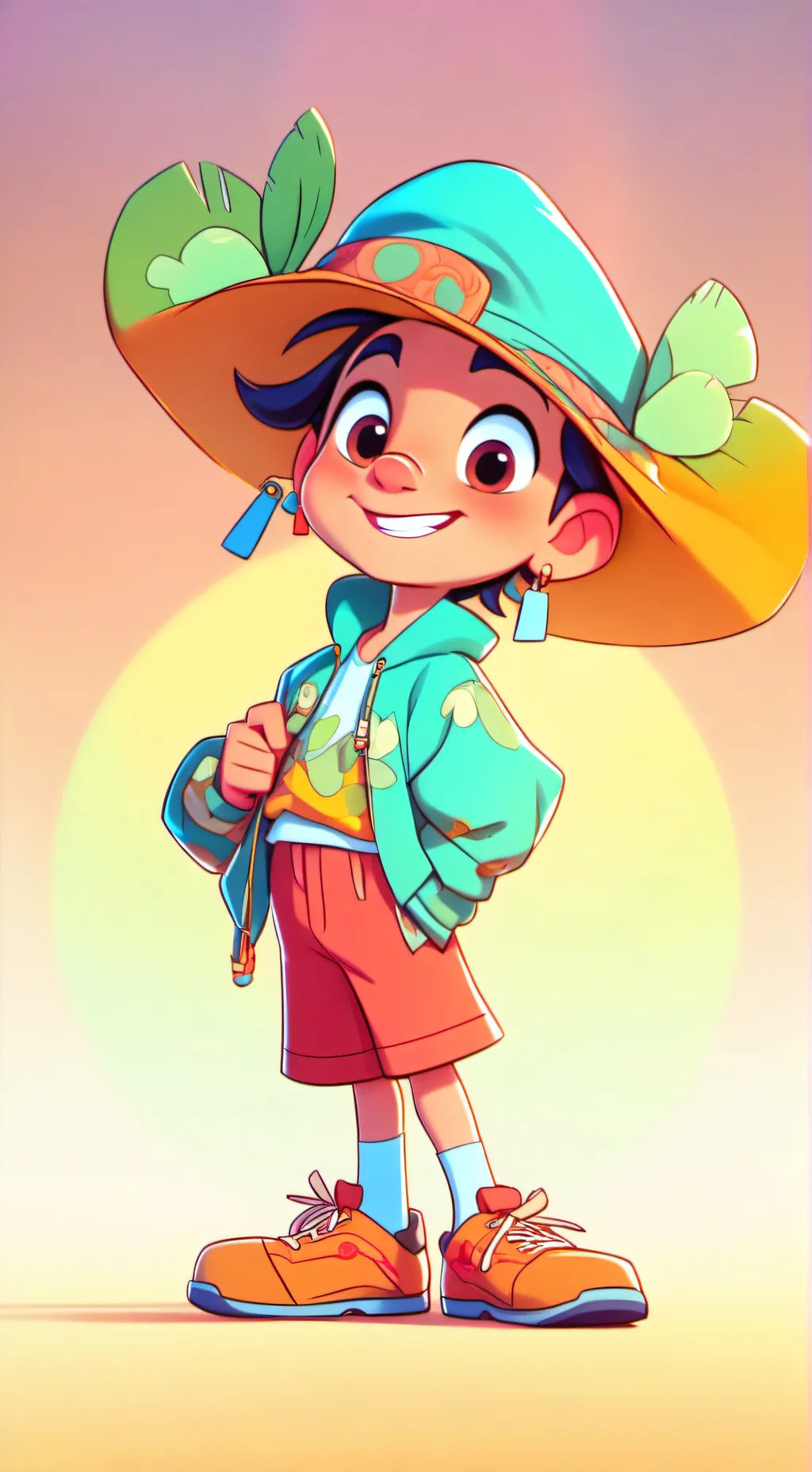 ai character: garnold x clurk  background