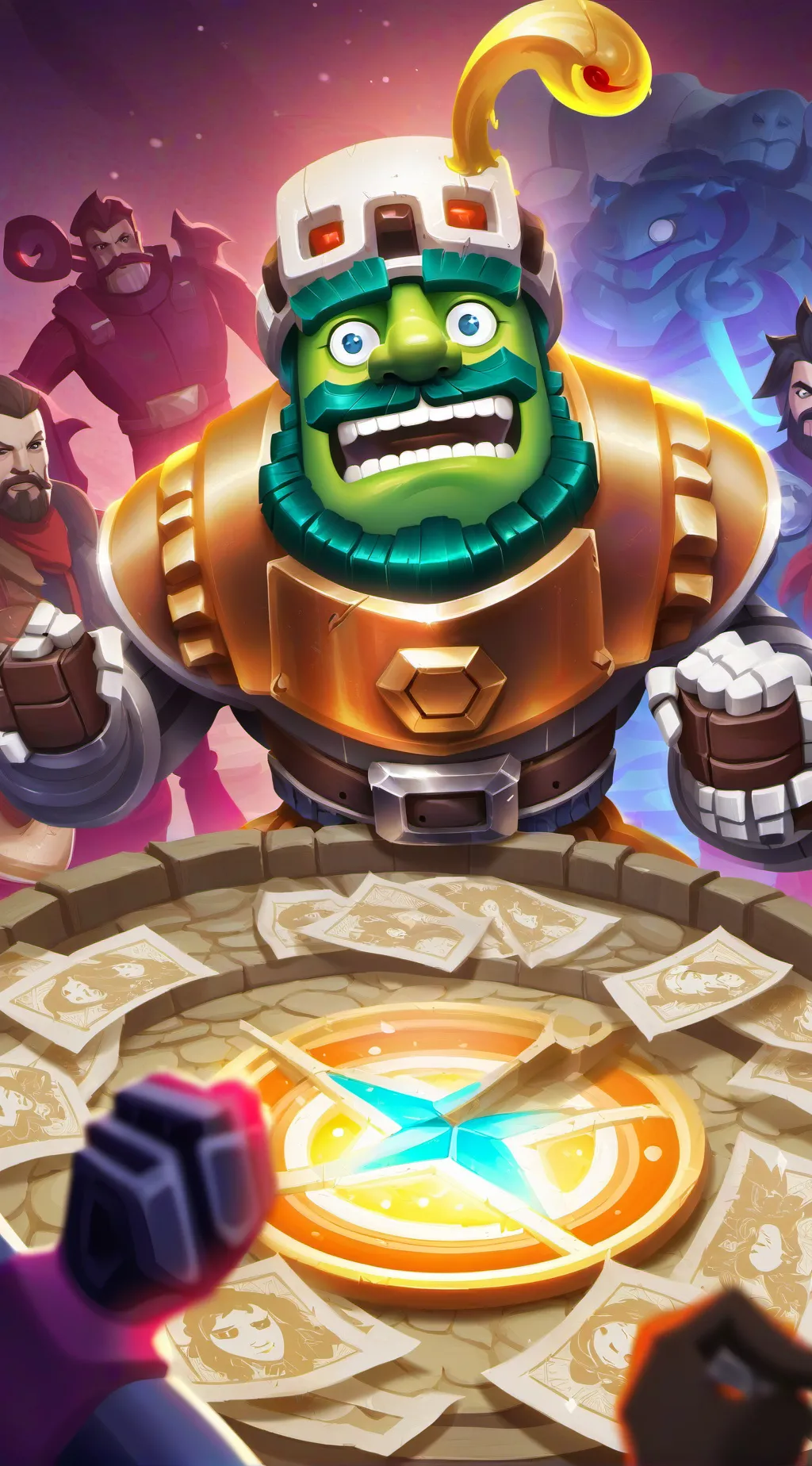 ai character: cutie background