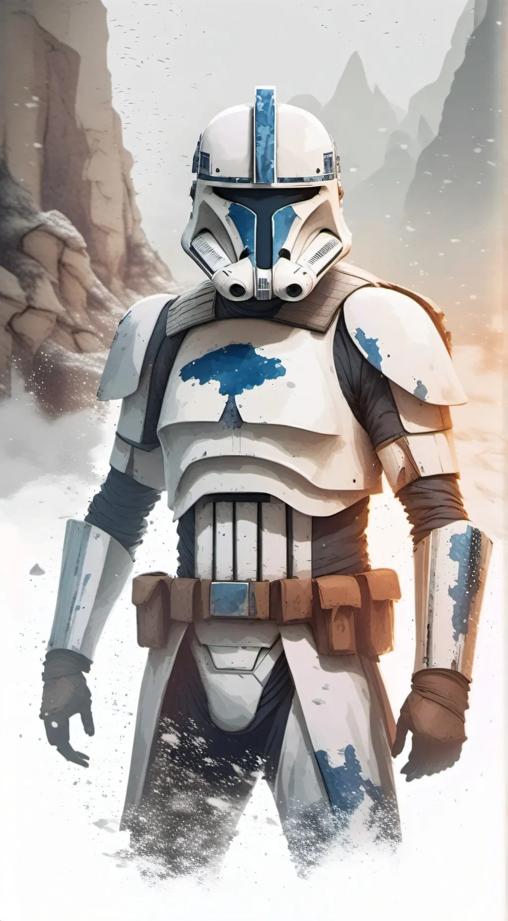 ai character: Captain rex background