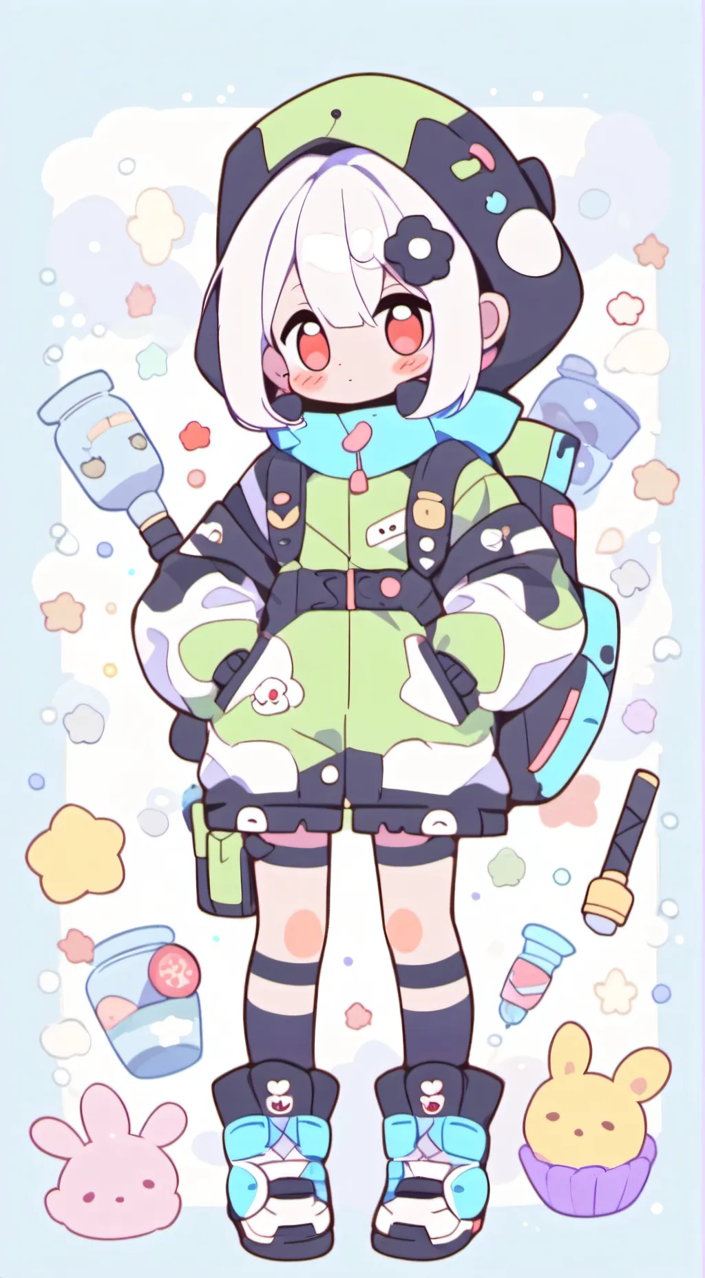 ai character: DW HUMANS! background