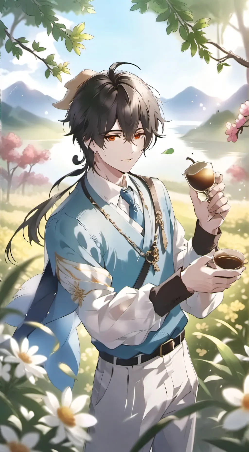 ai character: |•Mason•| background