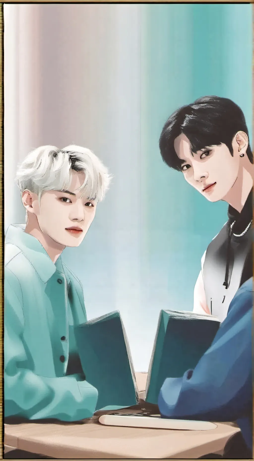 ai character: Stray kids background