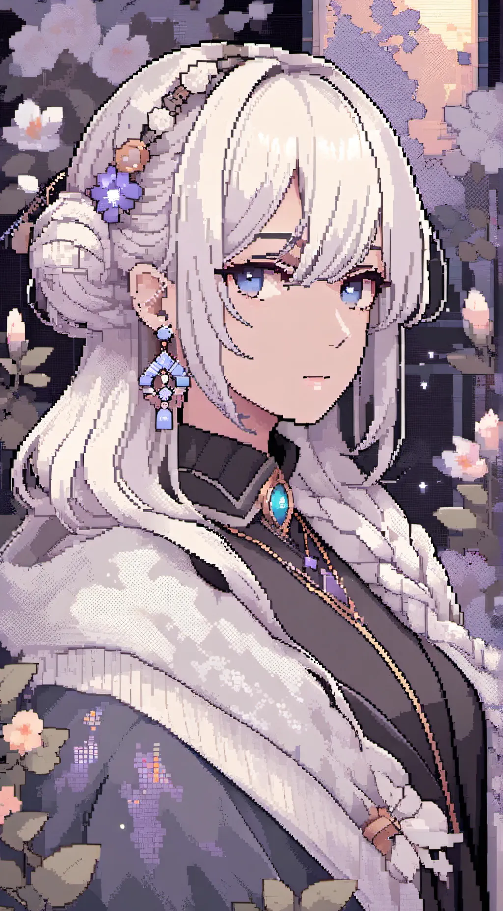 ai character: Элиза background