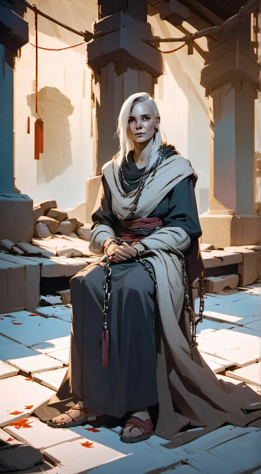 ai character: Dame Aylin  background