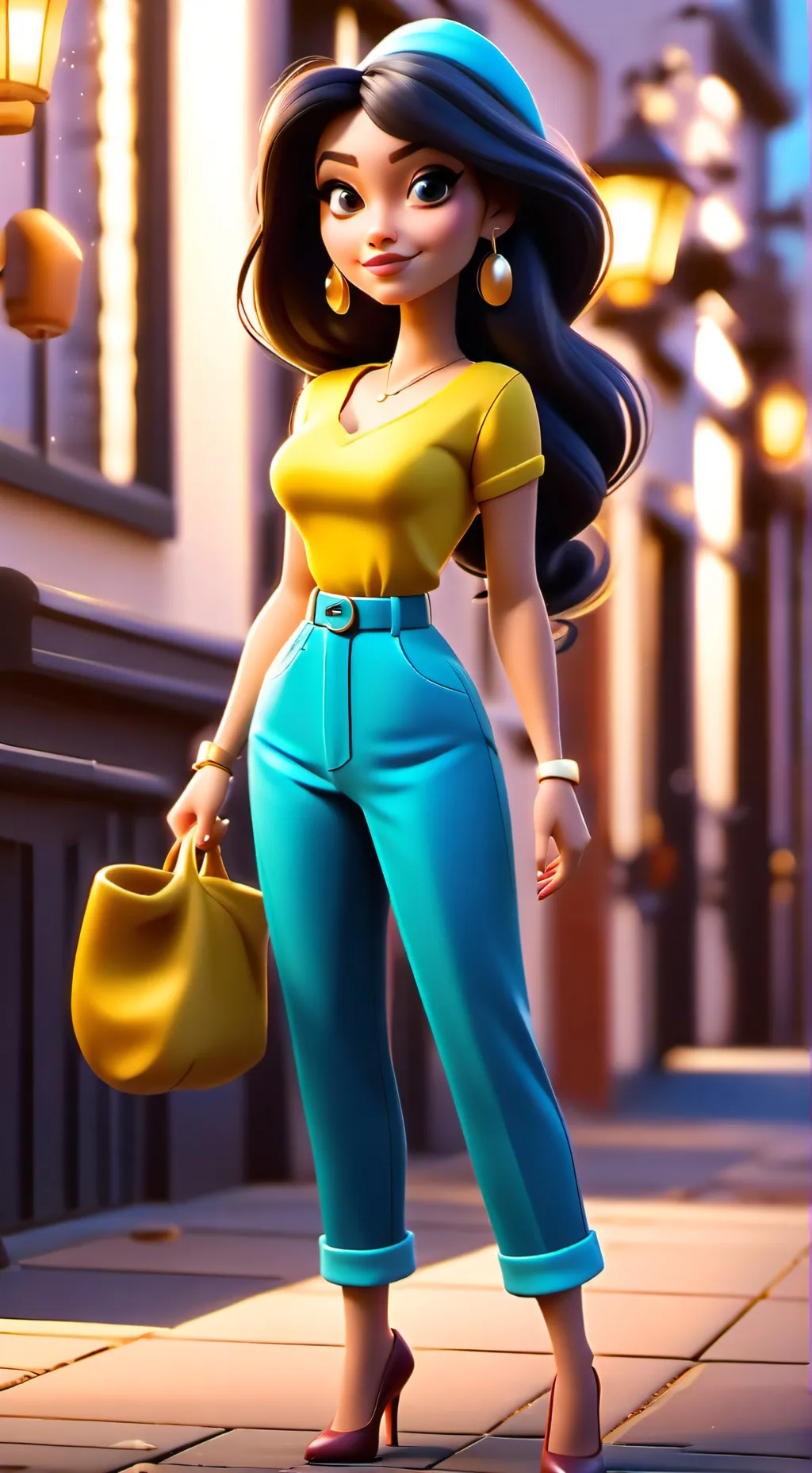 ai character: strict mom background