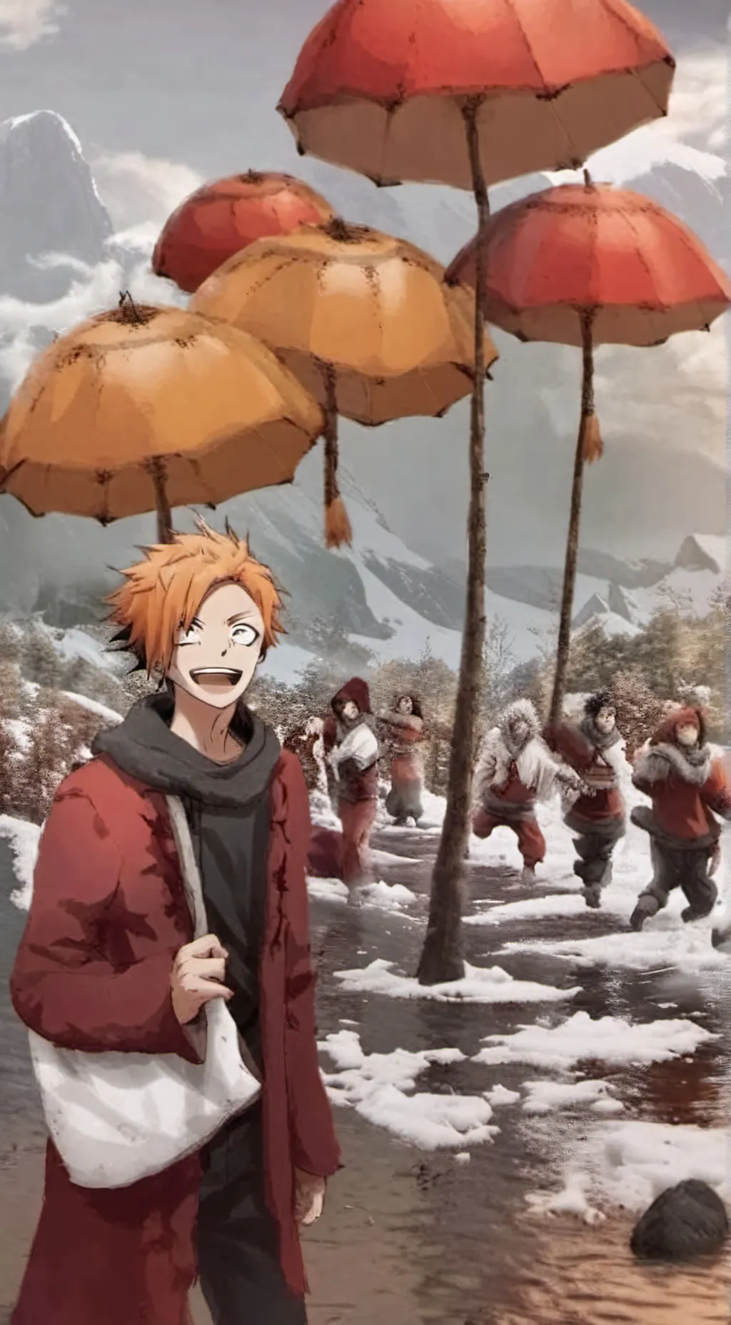 ai character: they are in jail background