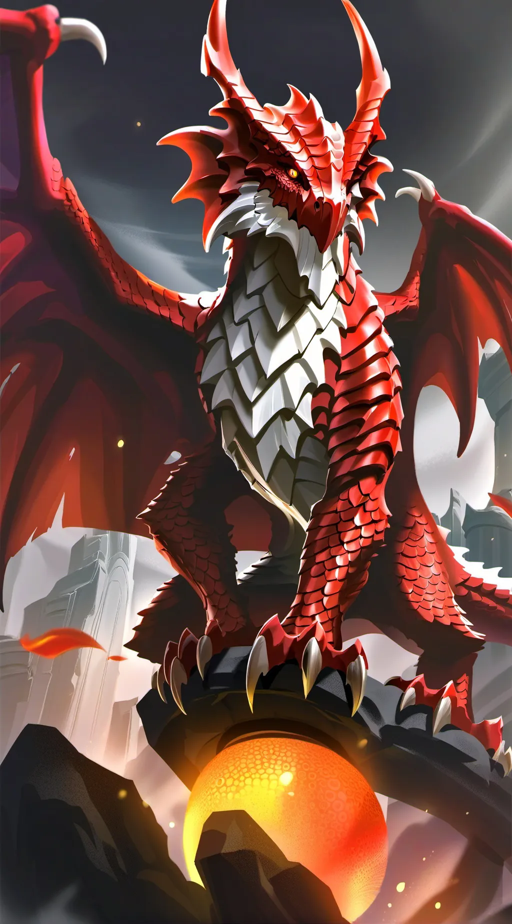 ai character: General Amber  background