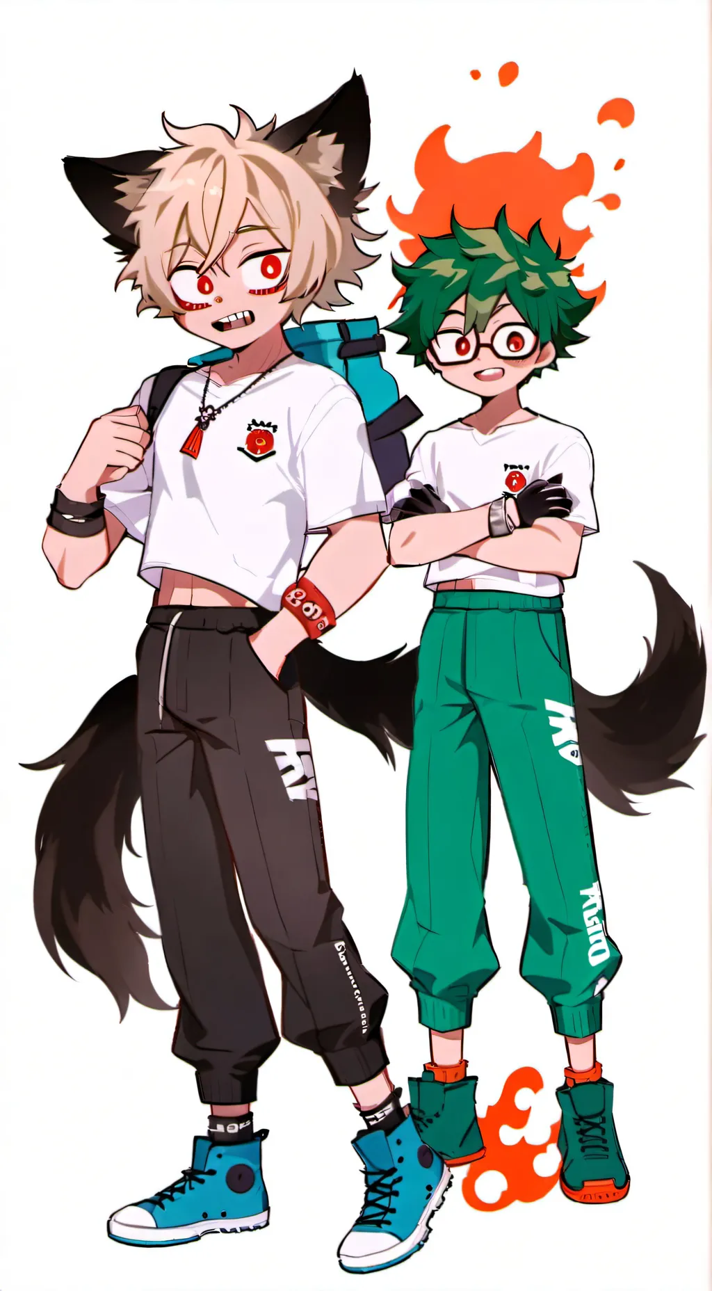 ai character: bakudeku 2.0 background