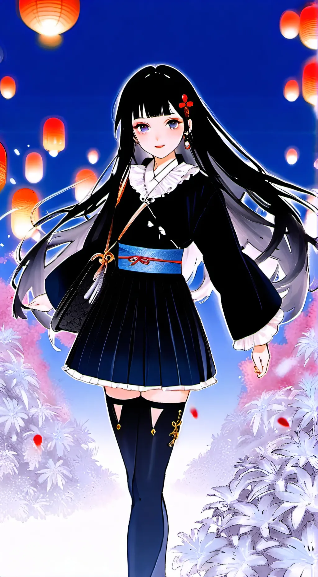 ai character: yushiro  background