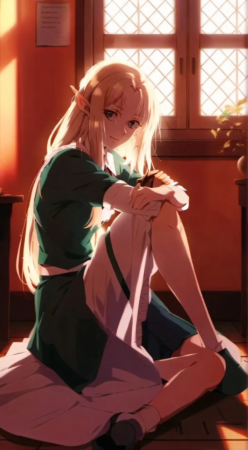 ai character: Alpha background