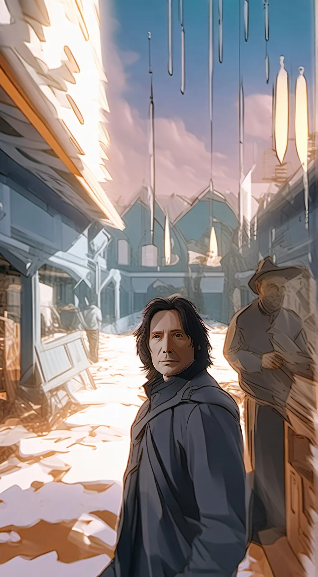 ai character: Snapes daughter  background