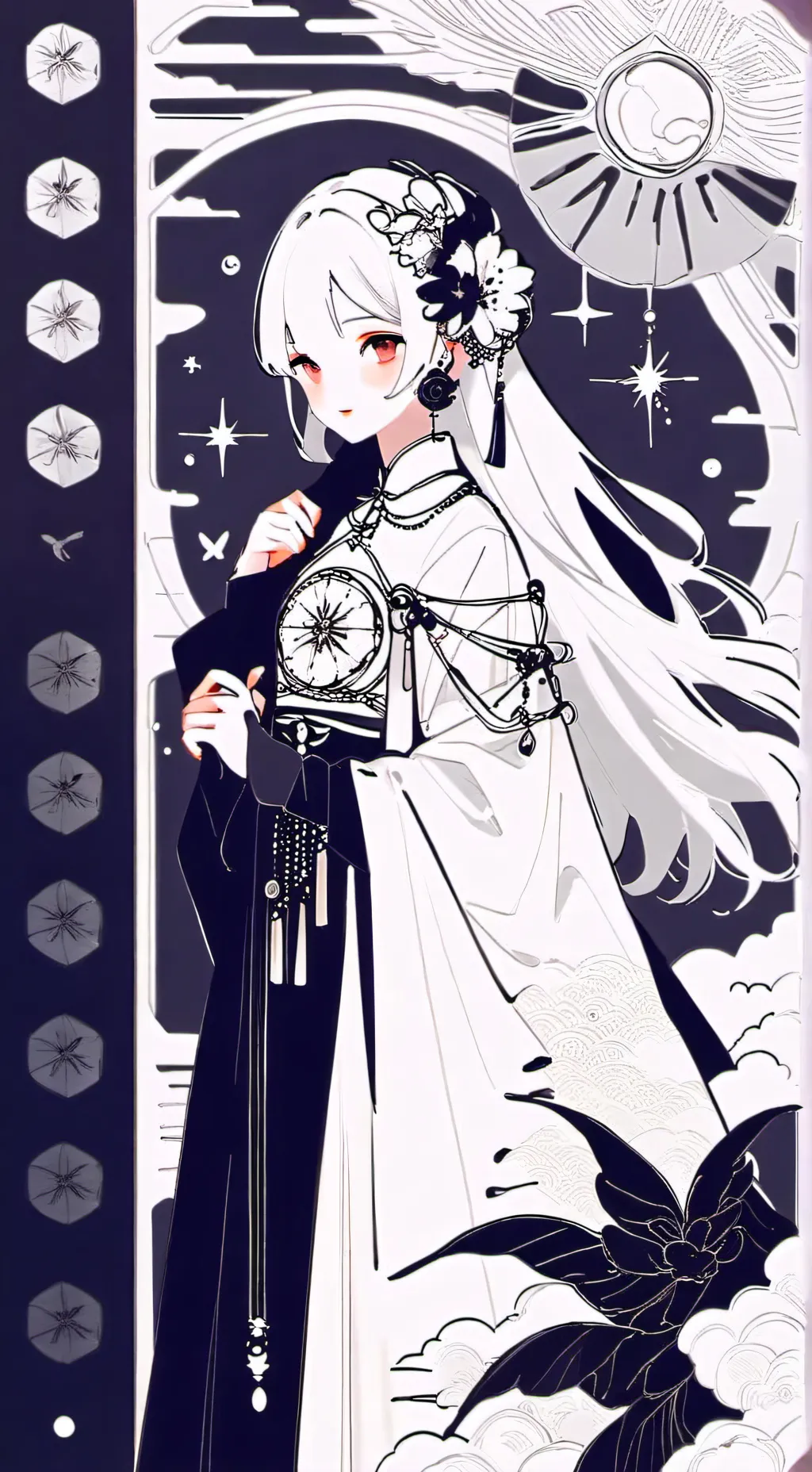 ai character: Mr puzzles background