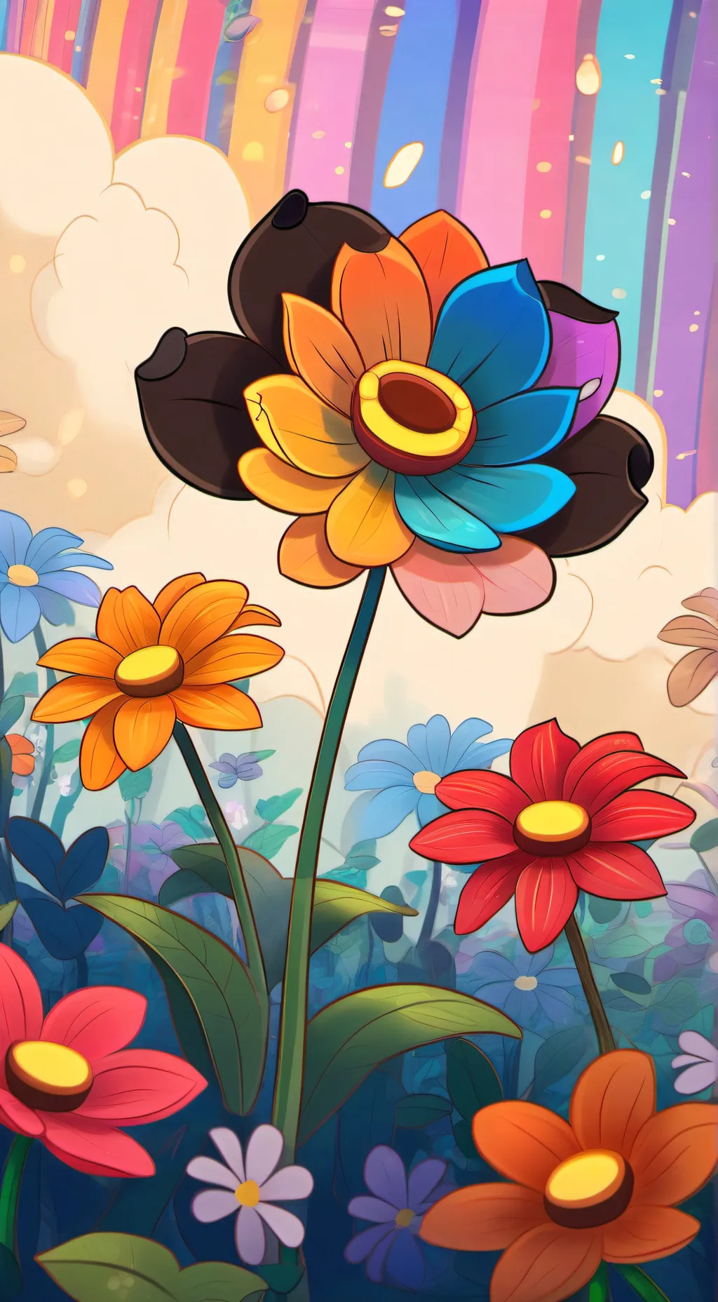 ai character: Dandy background