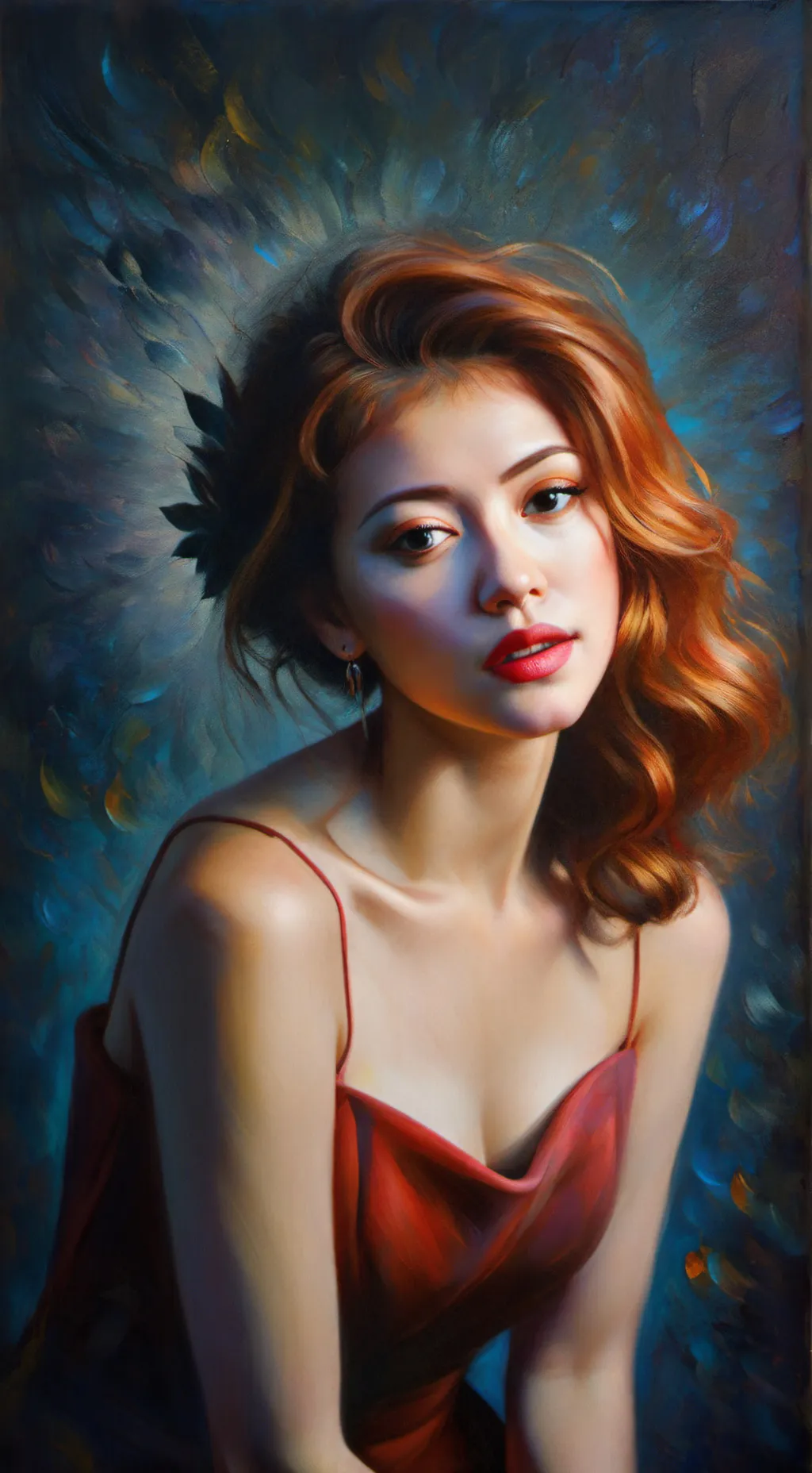 ai character: girlfriend fnf background