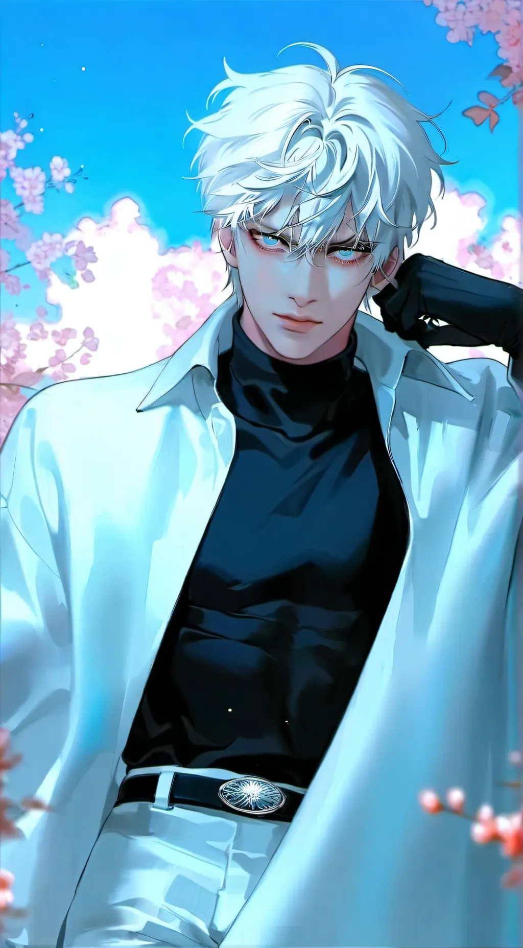 ai character: ♥️Satoru Gojo♥️ background