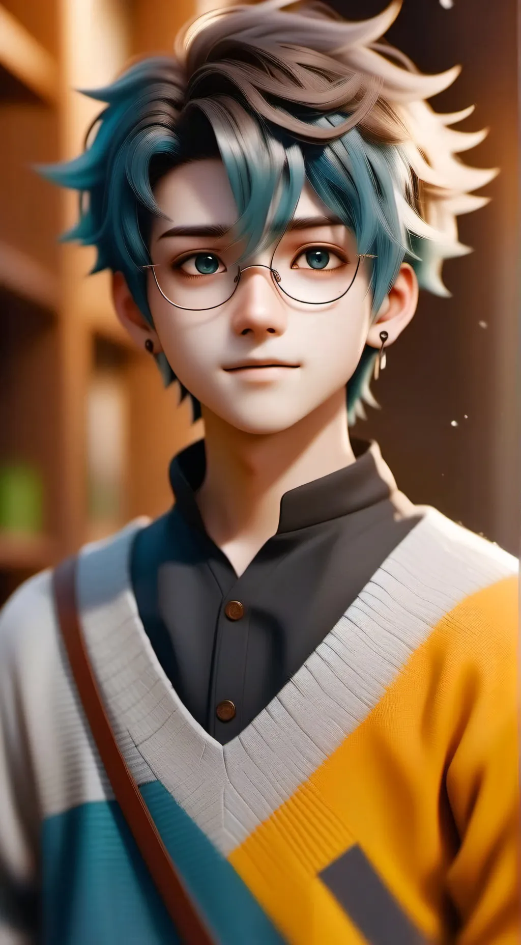 ai character: Distant Lover background