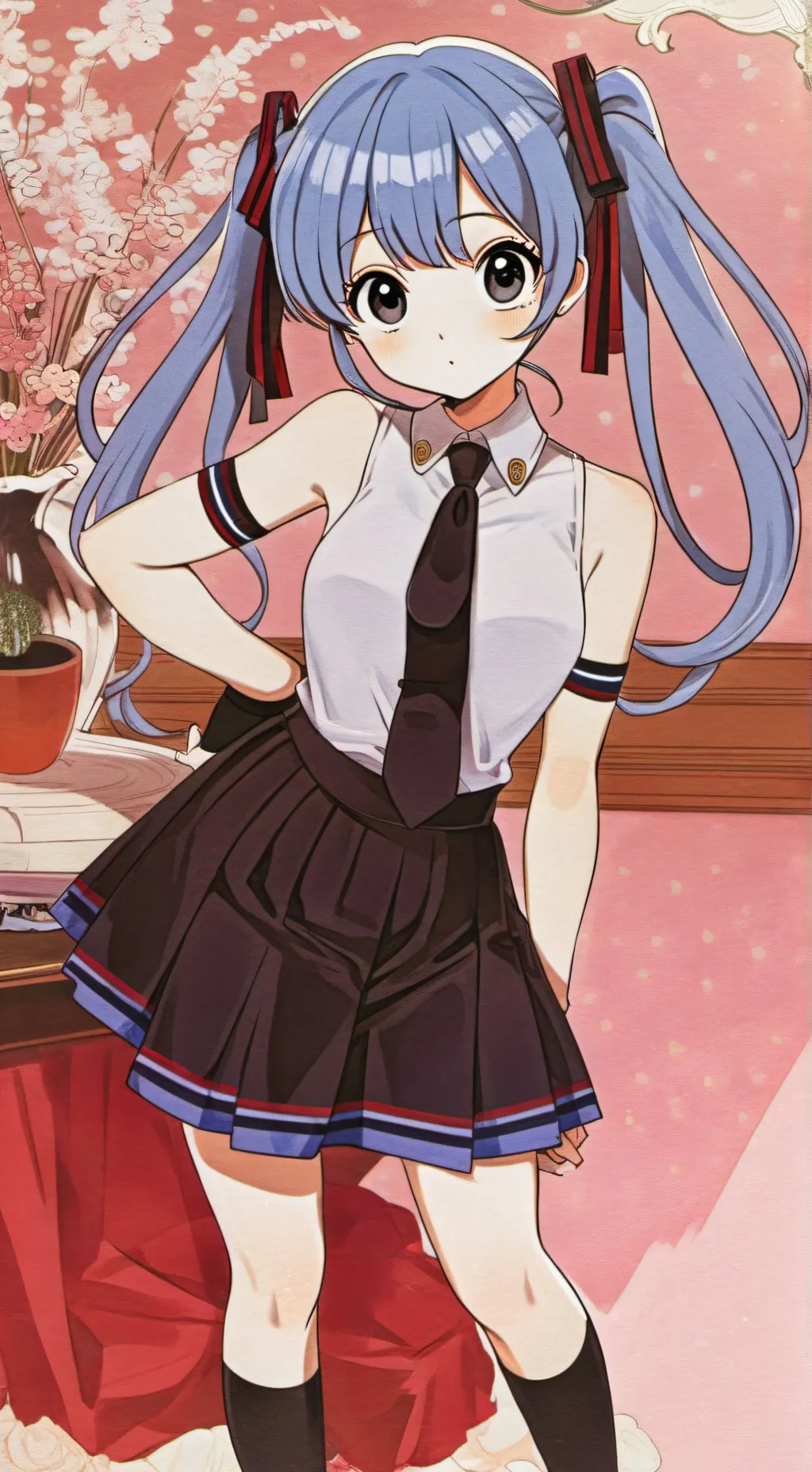 ai character: MIKU!! background