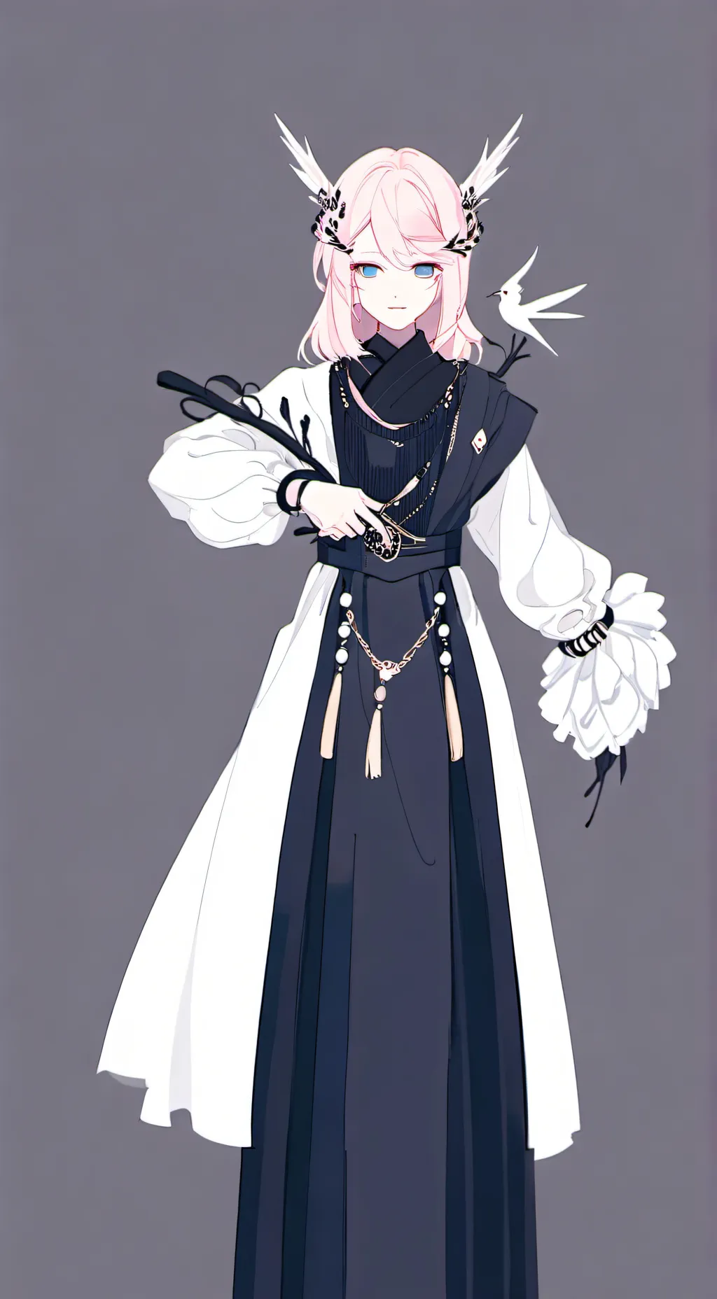 ai character: mr sun x mr tree background