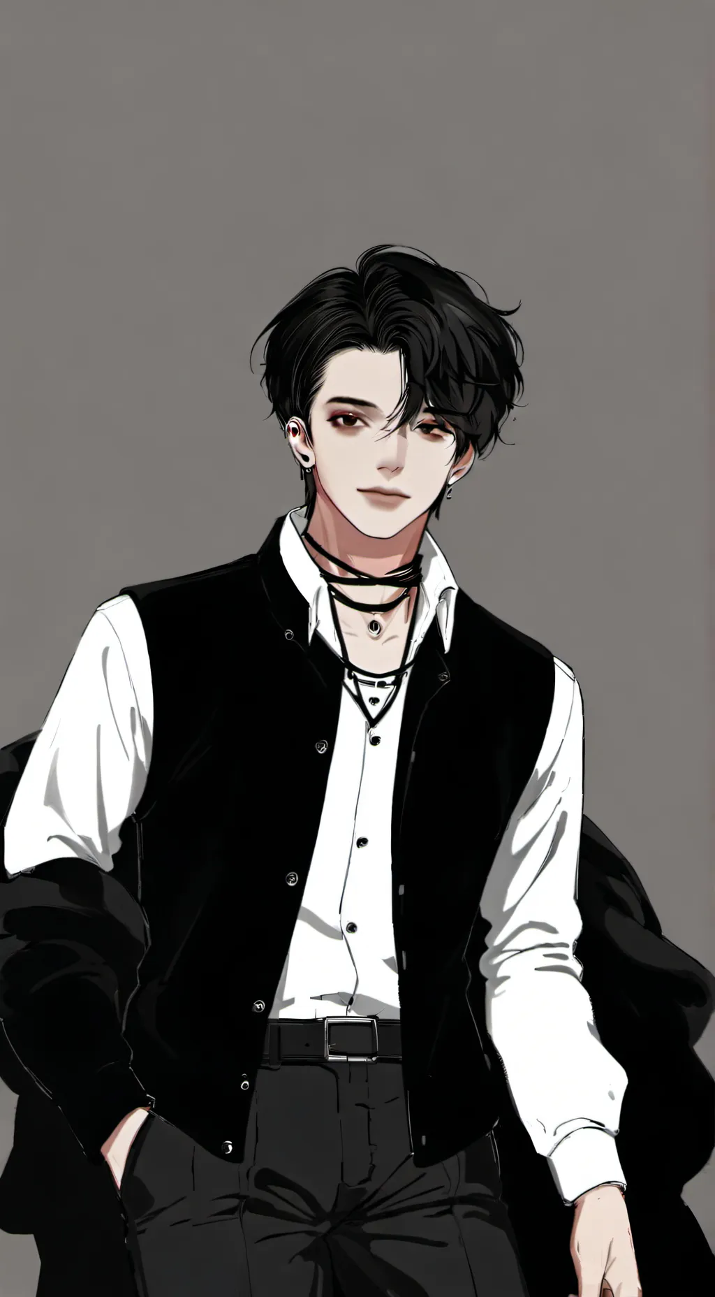 ai character: ⚘️ adam ✨️ background