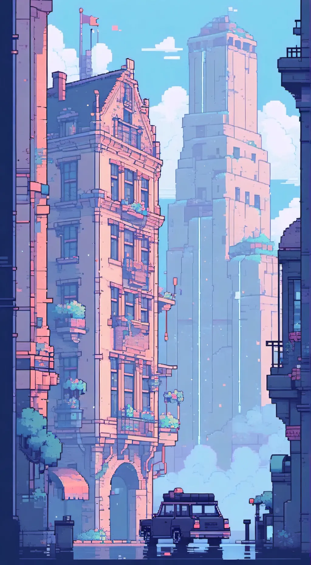 ai character: Crk Vacation story background