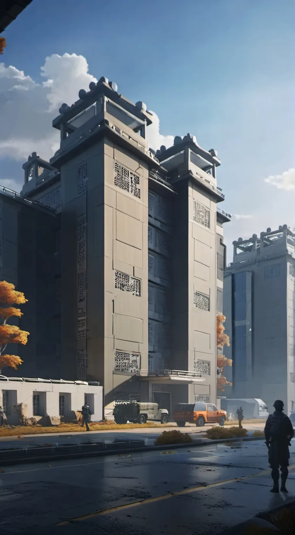 ai character: CoD X TFD background